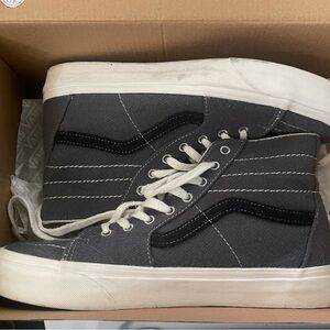 Vans Gray and Black Sneakers